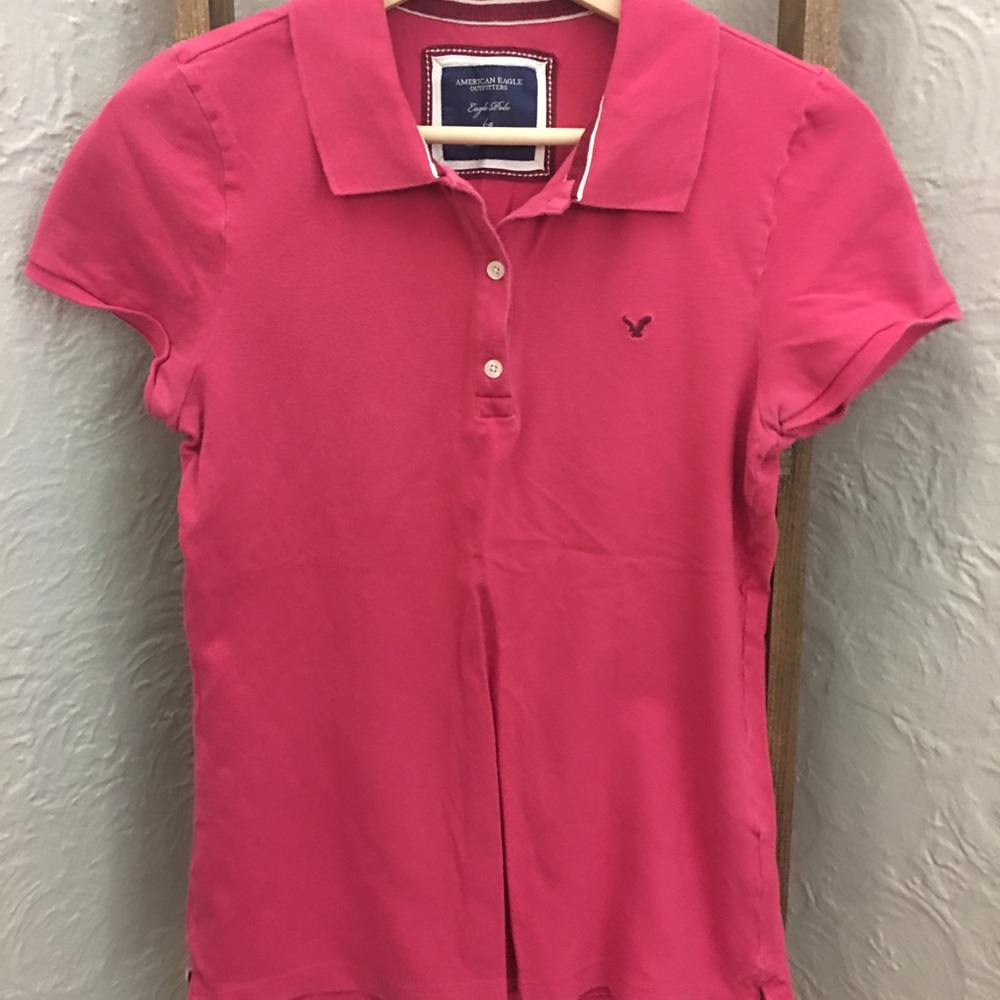 AEO Short Sleeve fitted polo. Good used condition!