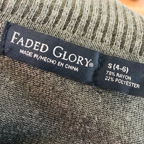 Faded Glory Sweater Dress Sz S in Grey - Picture 4 of 4