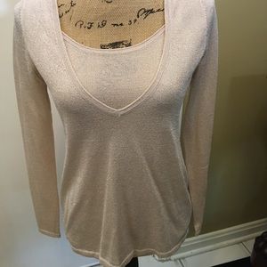 White House Black Market Rose Gold Metallic Set