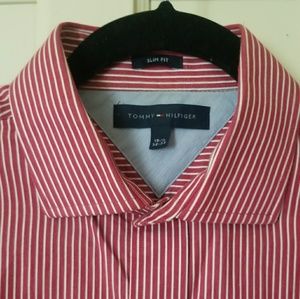 Tommy Hilfiger Slim Fit 15-1/12 32-33 mens