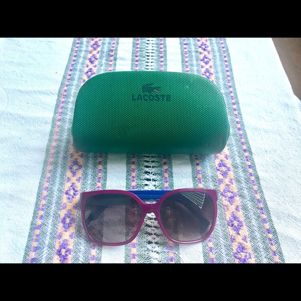 Lacoste Sunglasses with case