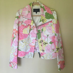 burberry floral jacket