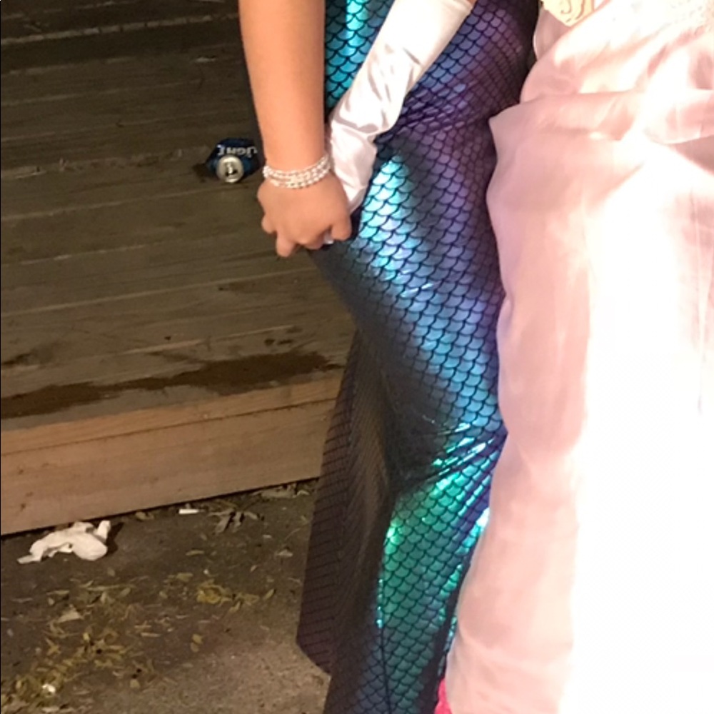 Full mermaid costume. Halloween