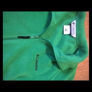 Columbia Green Fleece Jacket