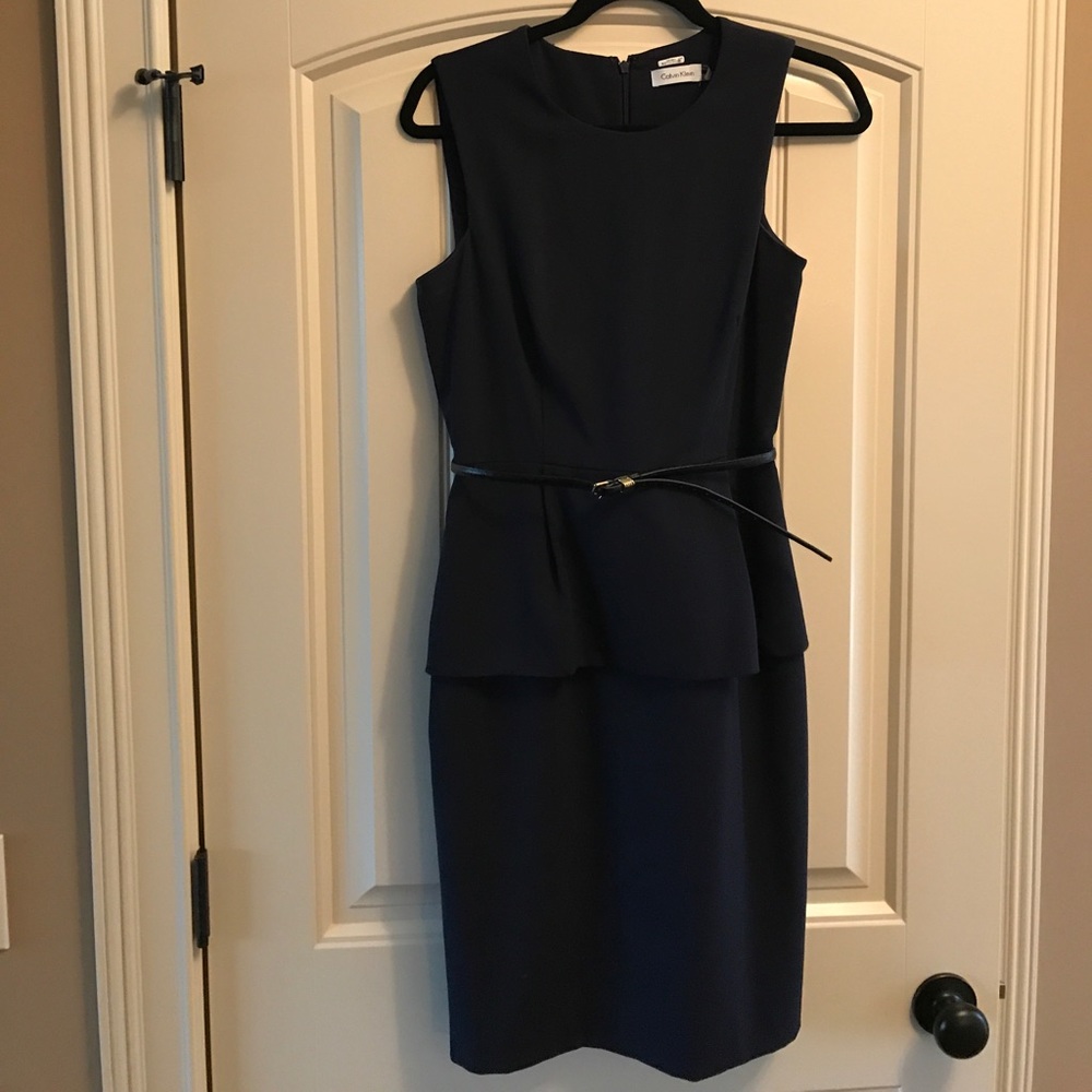Calvin Klein Navy Dress