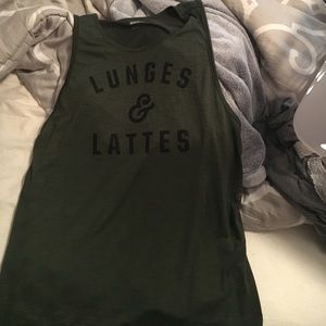 Lunges and lattes active wear