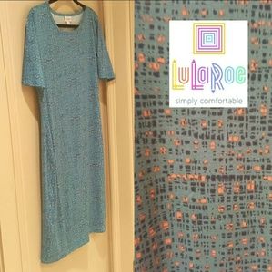 Lularoe Julia L Robins egg blue