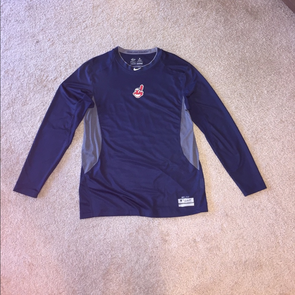 Cleveland Indians Nike Pro combat