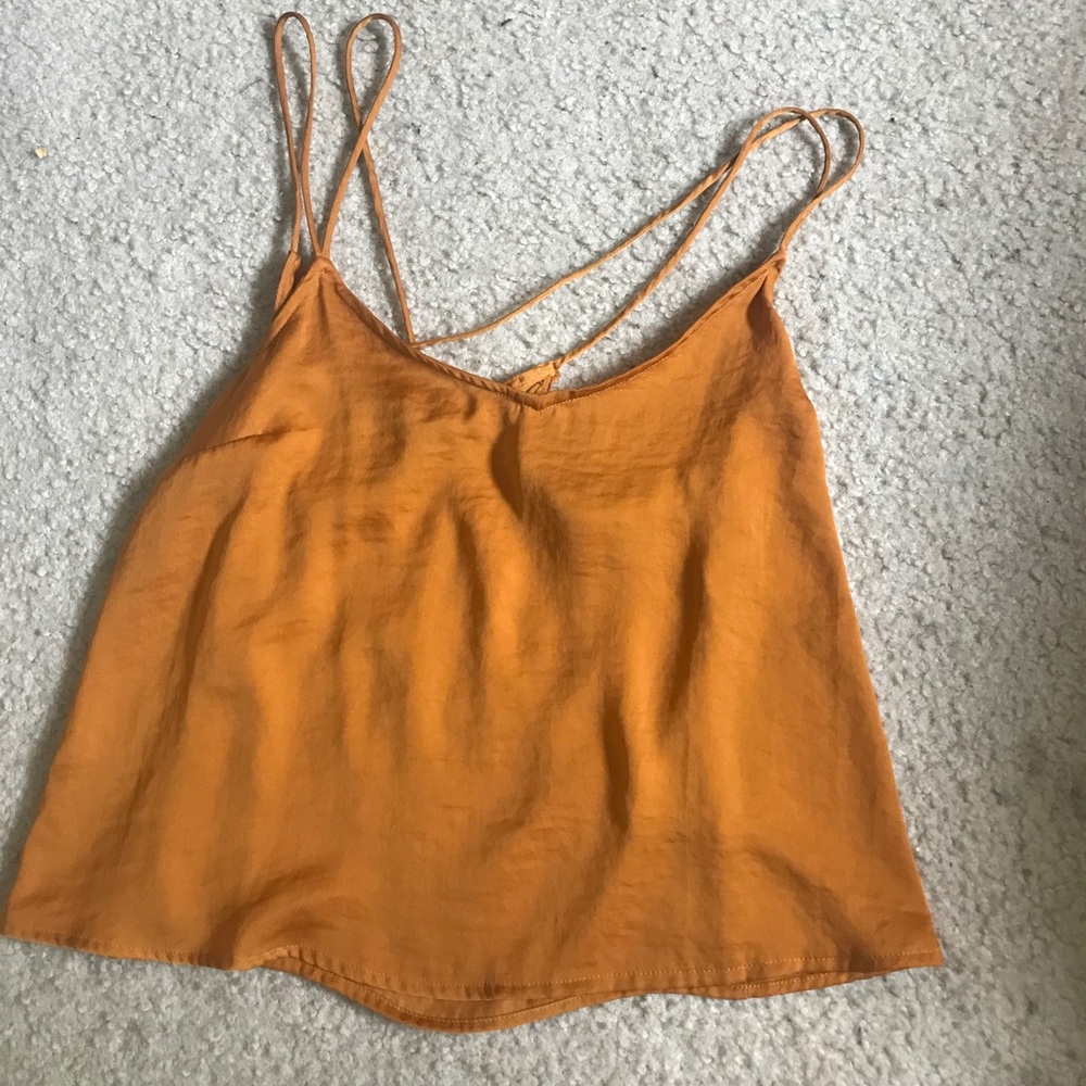 Good Satin Aeropostale Cropped Tank