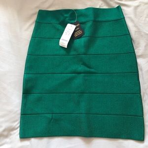 Bebe bodycon mini skirt
