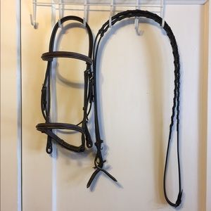 Cob Size Leather Bridle