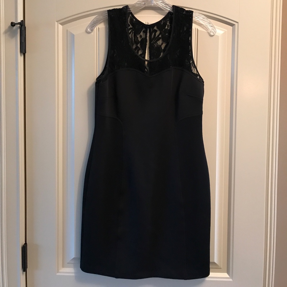 Black Lace Cocktail Dress