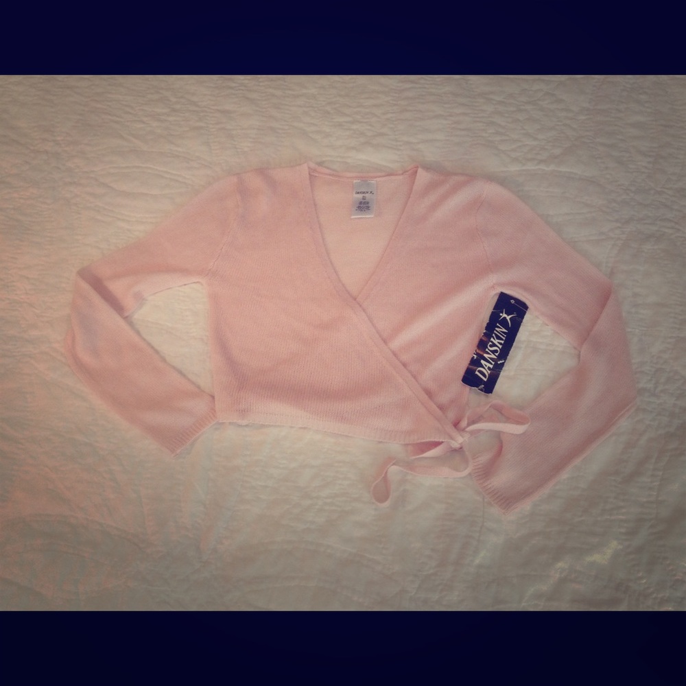 Danskin Dance Warm Up Wrap Sweater (NWT)