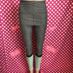 NWT VS PINK aqua/Gray ultimate yoga leggings