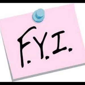 ❗️FYI! Please read below!❗️