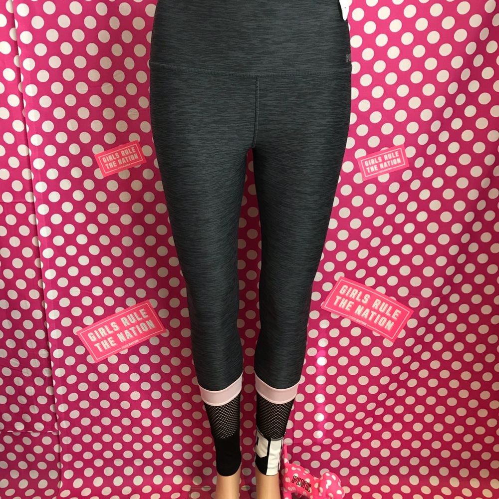 NWT VS PINK mesh ankle ultimate yoga leggings