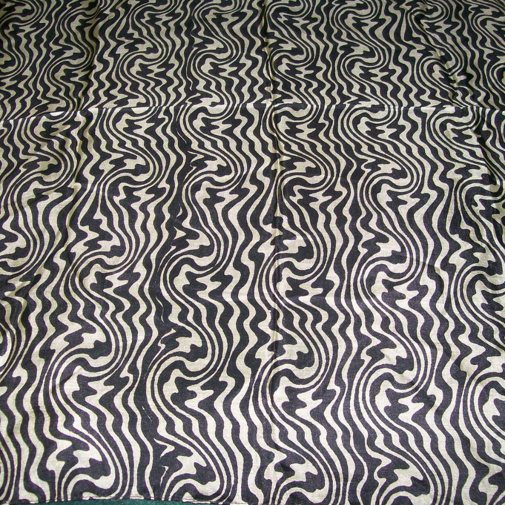 NEW 100% Pure Silk ~ Neckerchief, Head Wrap #213