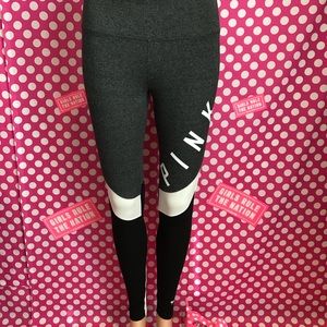 NWT VS PINK cotton yoga leggings
