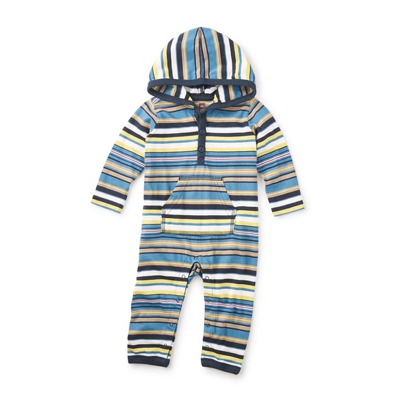 Tea Collection Hoodie Romper - Picture 1 of 1