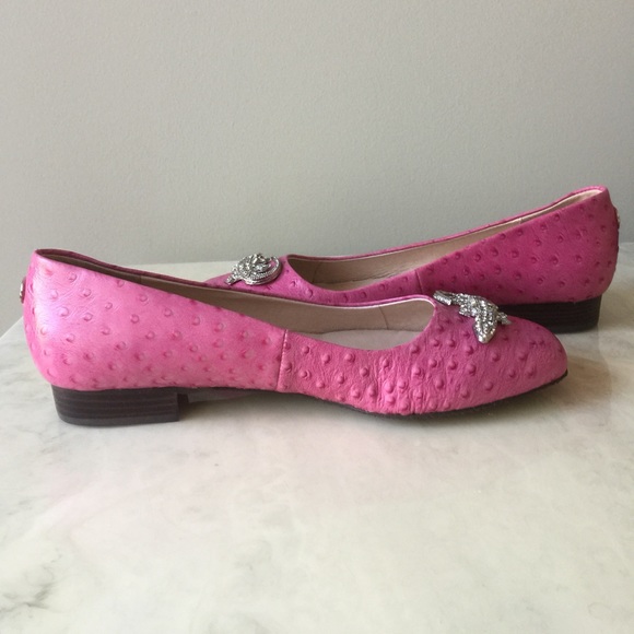 Alligator Brooch Leather Shoes - Picture 4 of 5