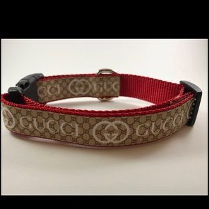 Gucci dog collar