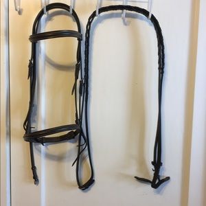 Brown Leather Cob Size Bridle