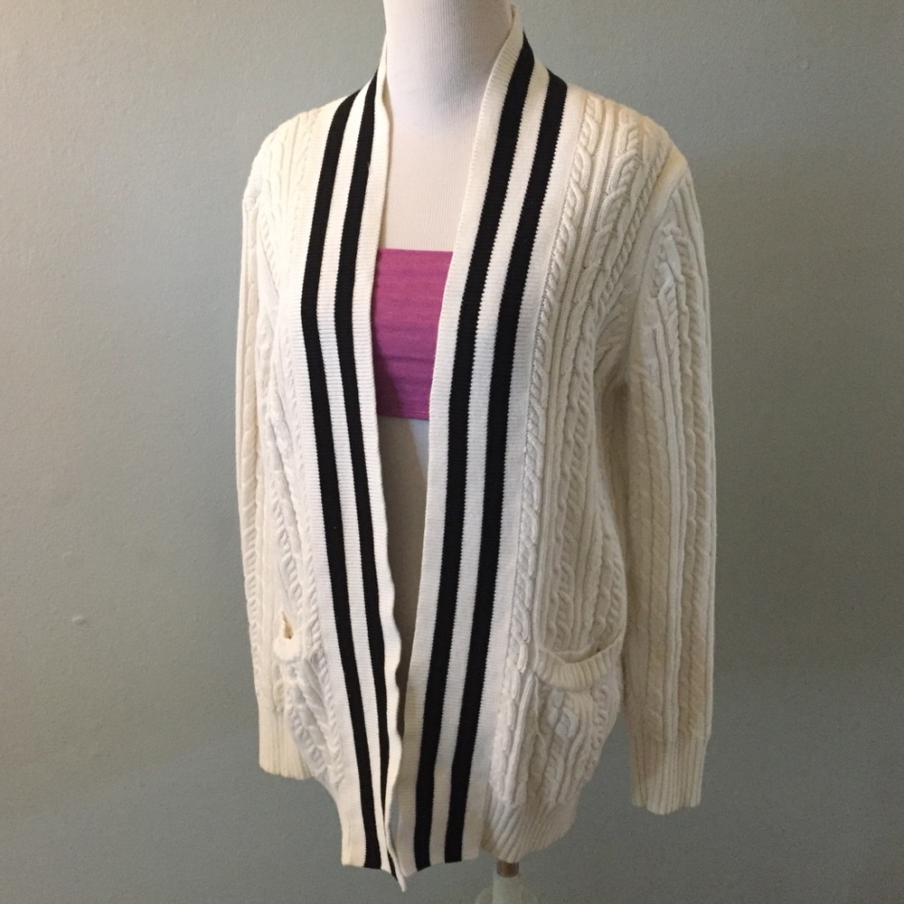 Adorable cable knit cardigan
