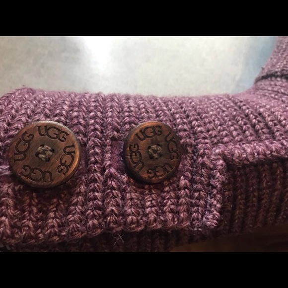 Purple knit ugg boots authentic - Picture 2 of 6