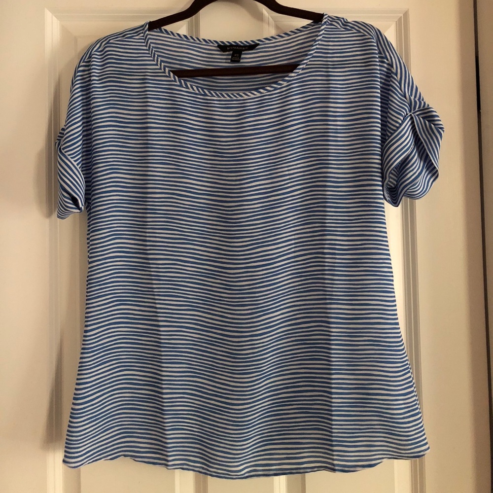 Banana Republic striped blouse