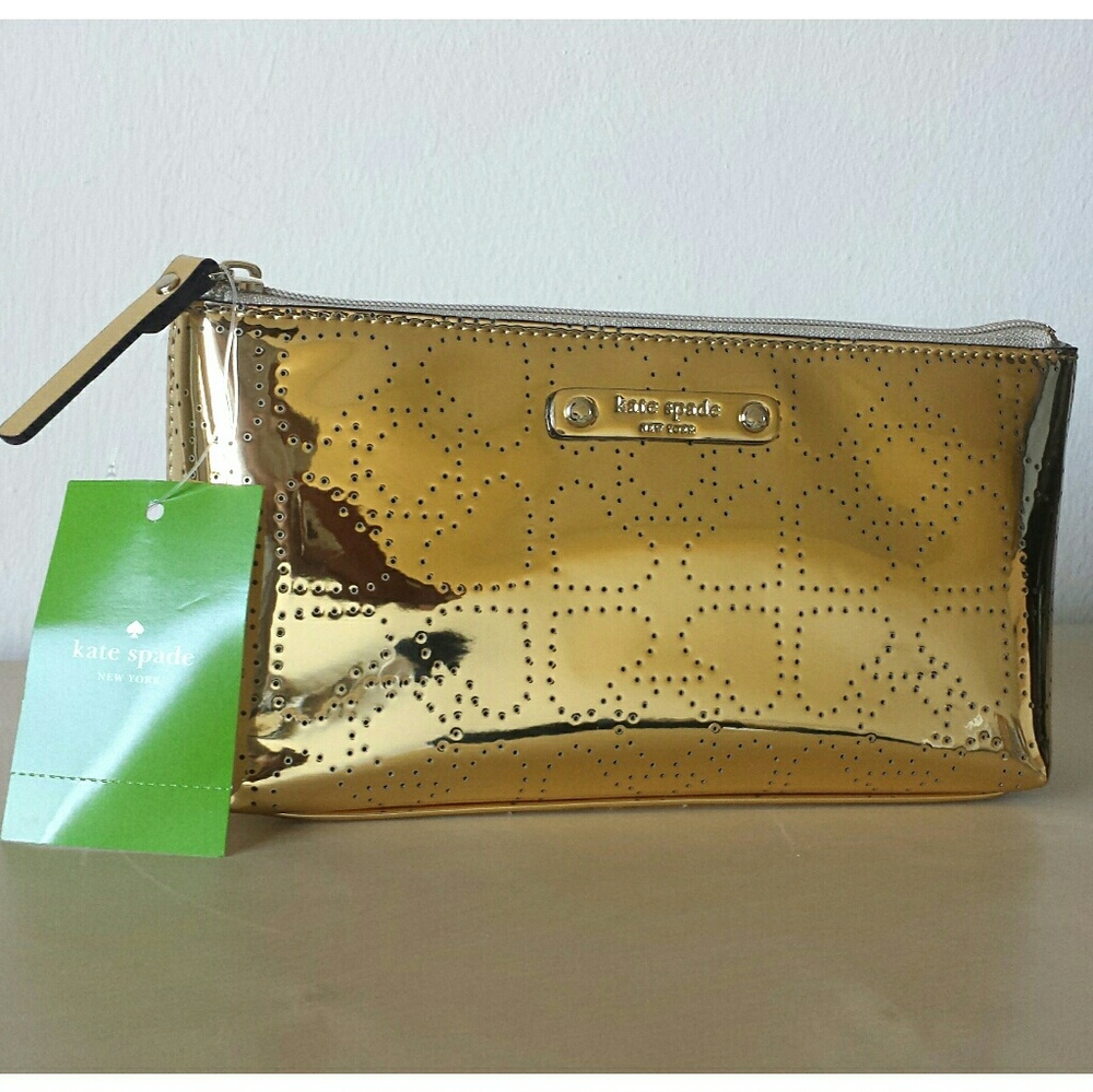 Kate Spade Little Shiloh Metro Spade Makeup Bag