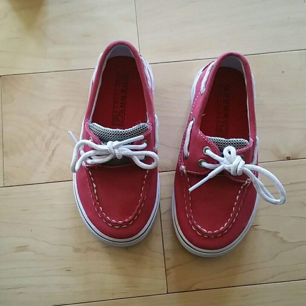 Sperry top sides loafers kids 9M