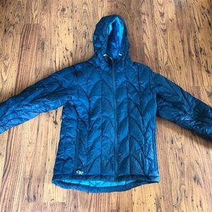 Outdoor Research down puffy jacket