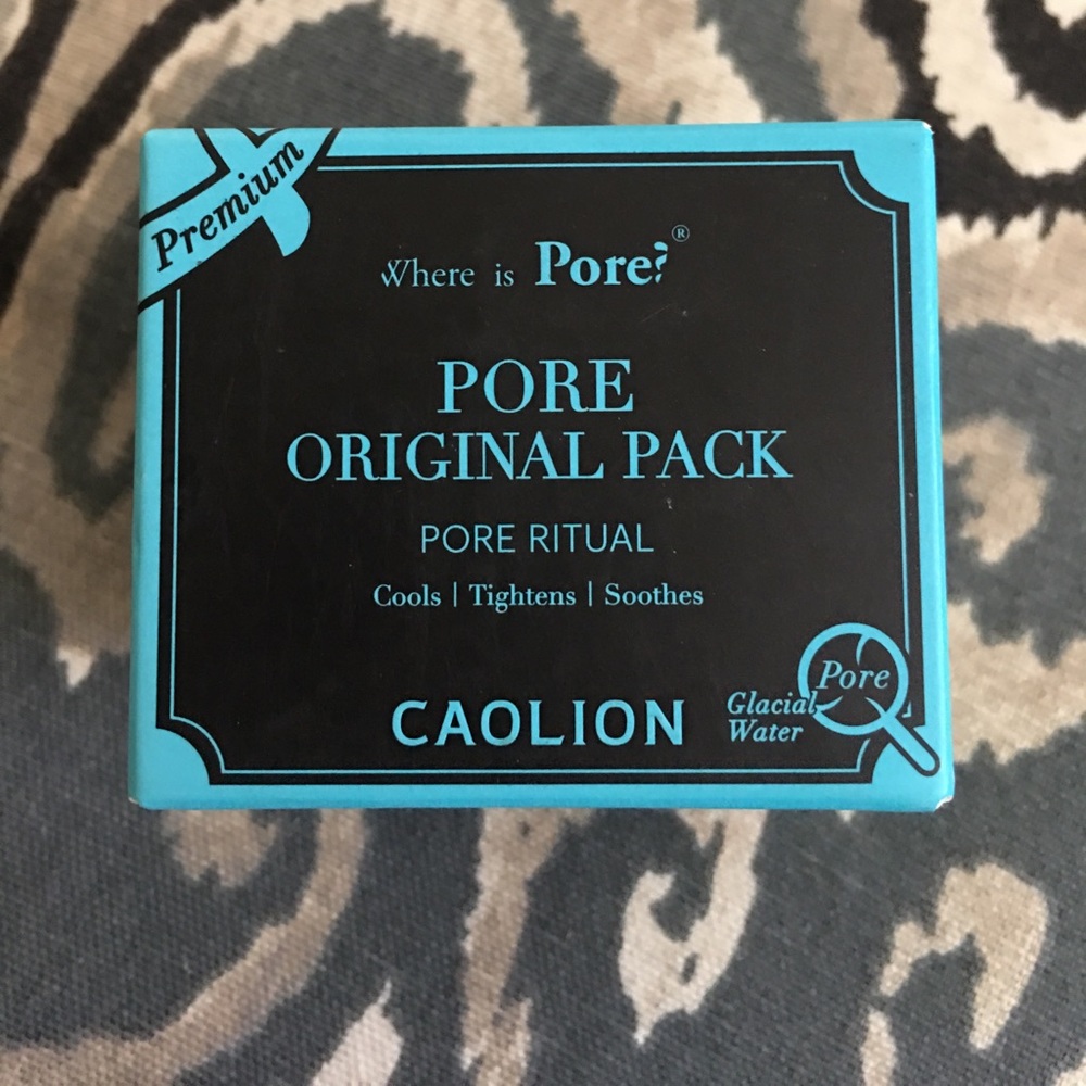 Caolion pore pack