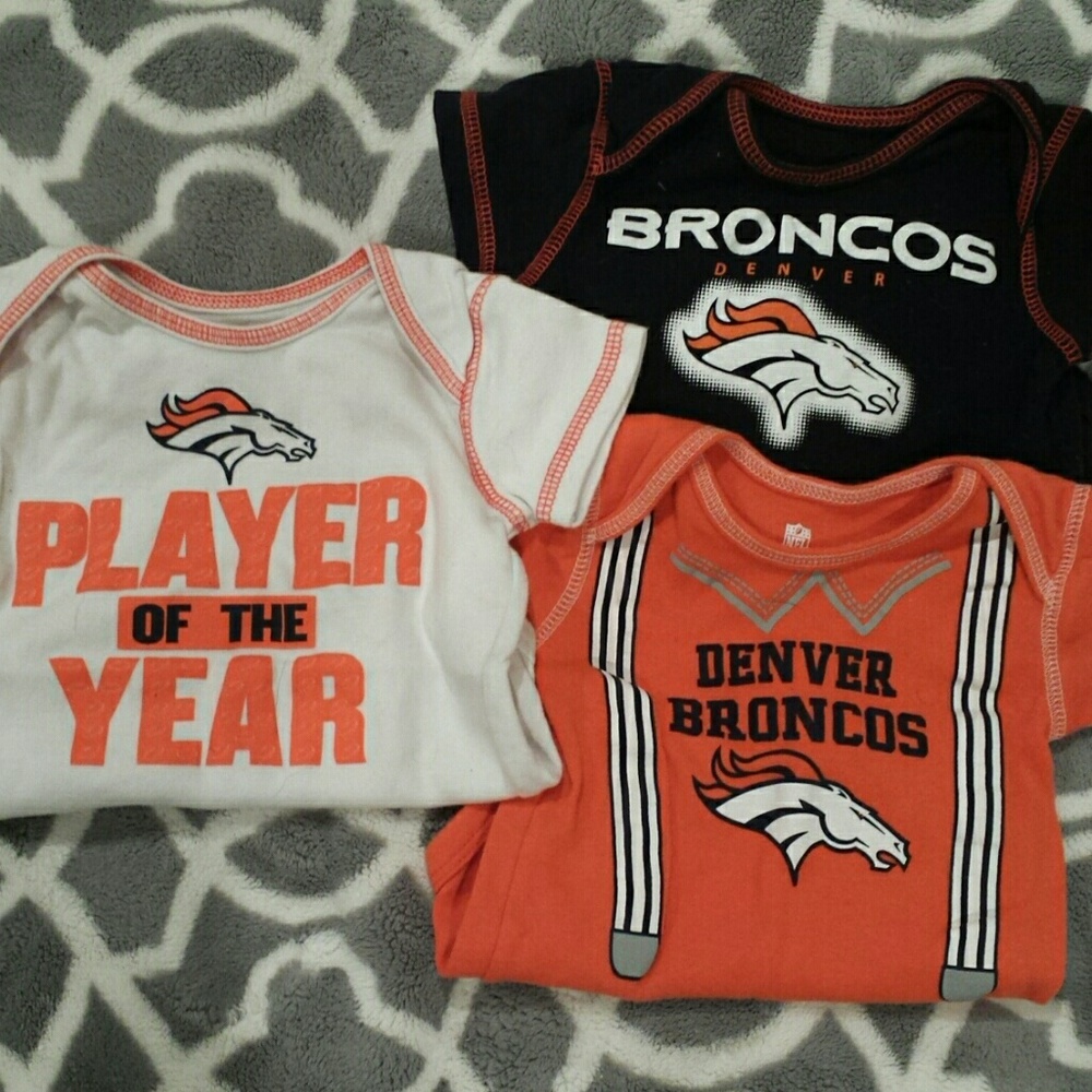 Denver Broncos bodysuits