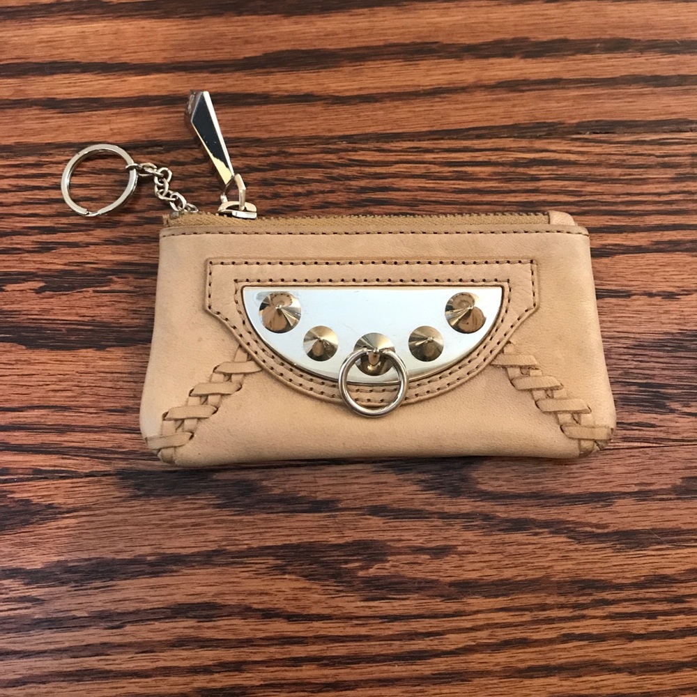 Sam Edelman coin pouch keychain
