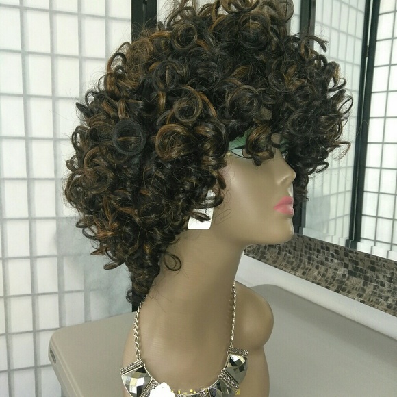 #Humanhairwig ~Curly Wig✨