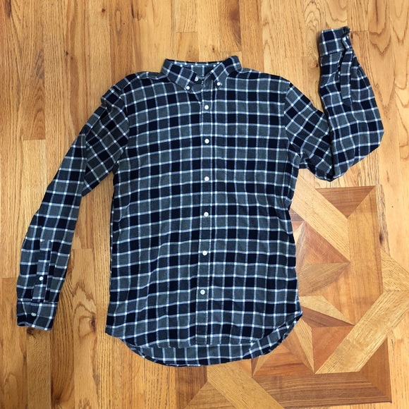 Old Navy Flannel Mens Medium - Picture 1 of 3