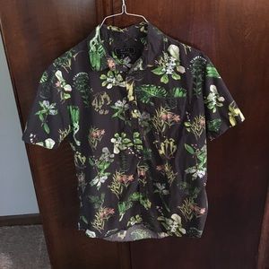 Botanical print shirt