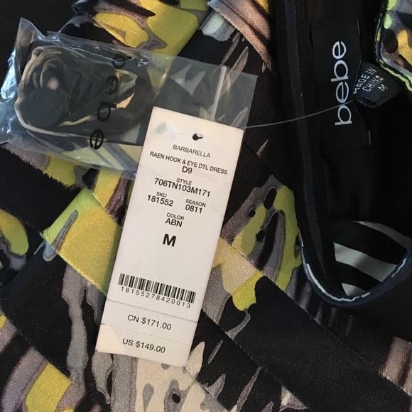 BEBE dress size:M - Picture 3 of 3