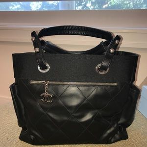 Authentic Chanel Large Paris-Biarritz Tote