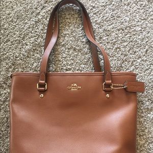Tan Coach Bag
