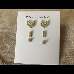 Silpada KR set of Studs