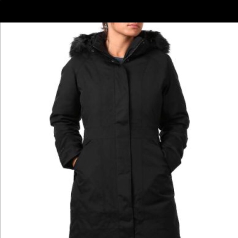 North Face Arctic Parka II all black
