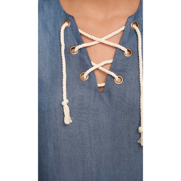 Chic Summer Jean Dress 👀👀 - Picture 4 of 4