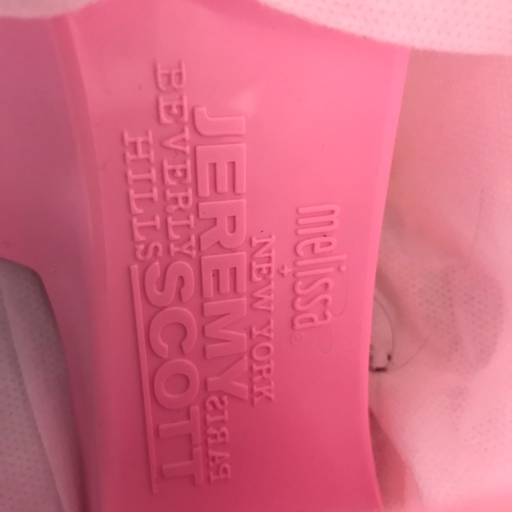 Melissa Jeremy Scott 4 Moschino Pink Barbie shoes - Picture 5 of 8