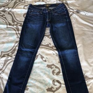 Lucky Brand "Charlie" Skinny Jeans Size 24
