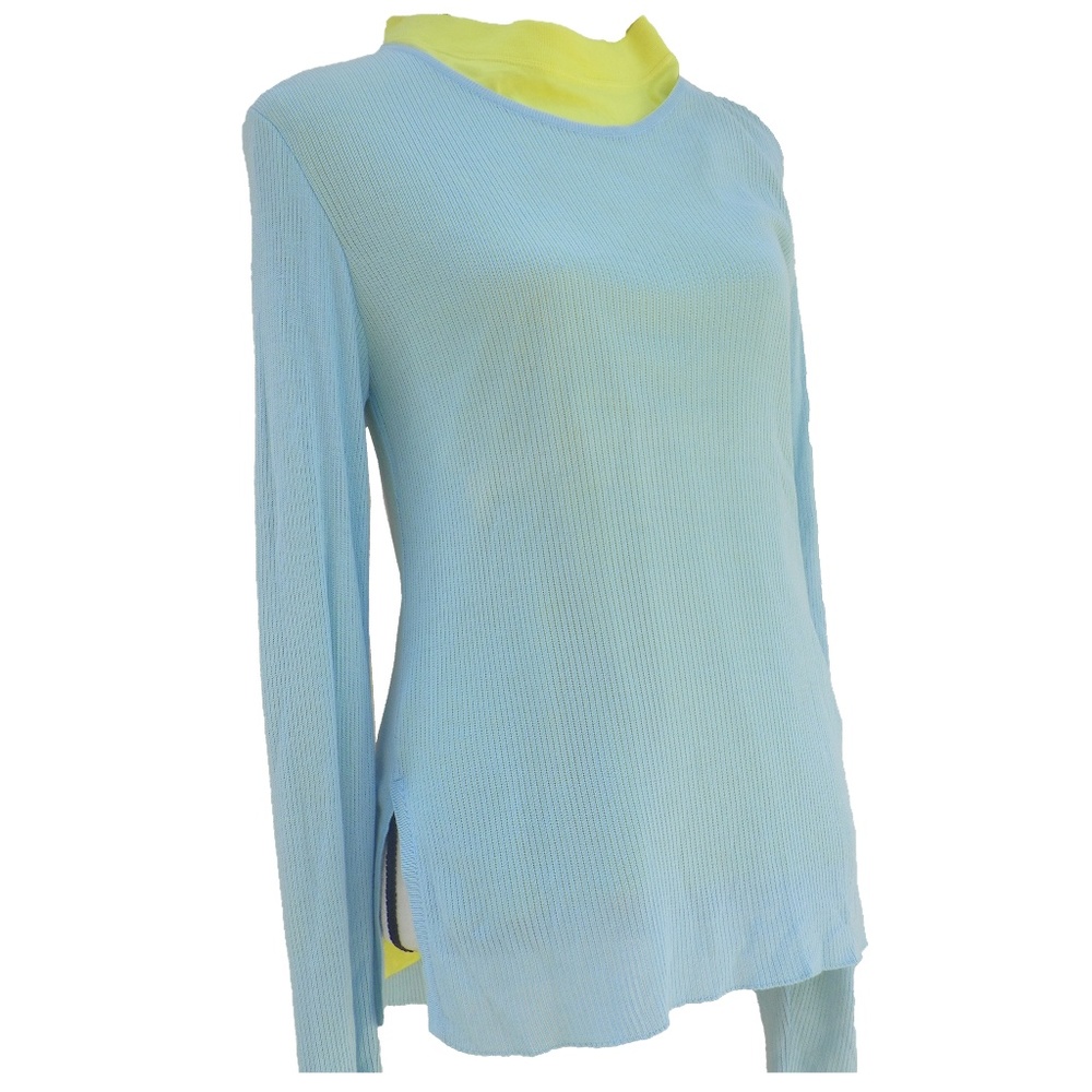 Versace Long-Sleeve Layered Sweater