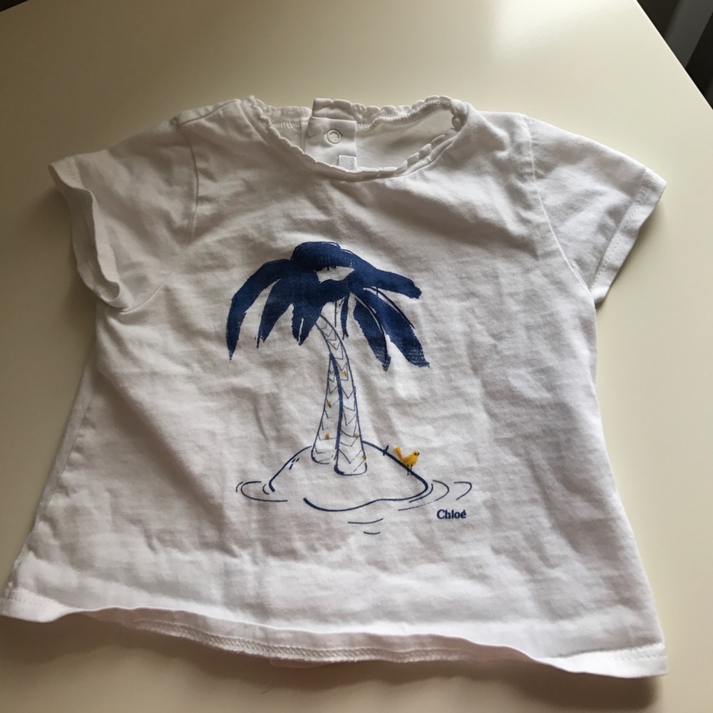chloe baby girl top 6m
