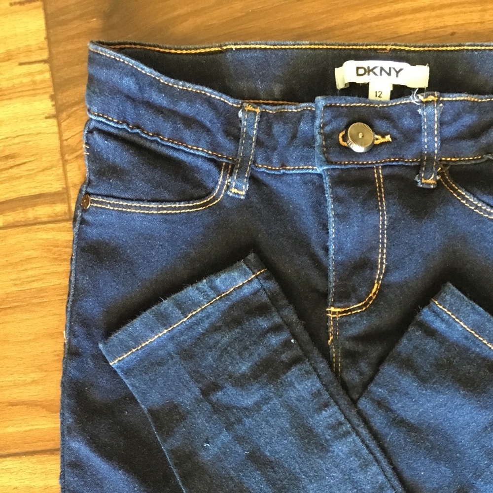 Girls DKNY skinny jeans size 12