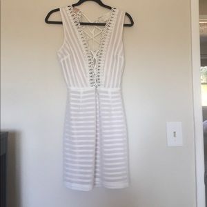 Storia White Lace Dress